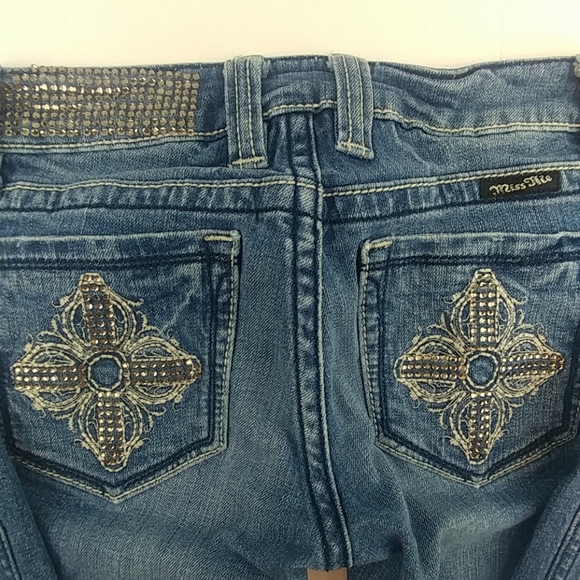 Miss me  blue jeans distressed sequence - Picture 2 of 8